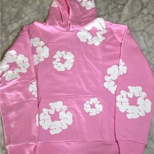 Pink denim tears Women's Sweater